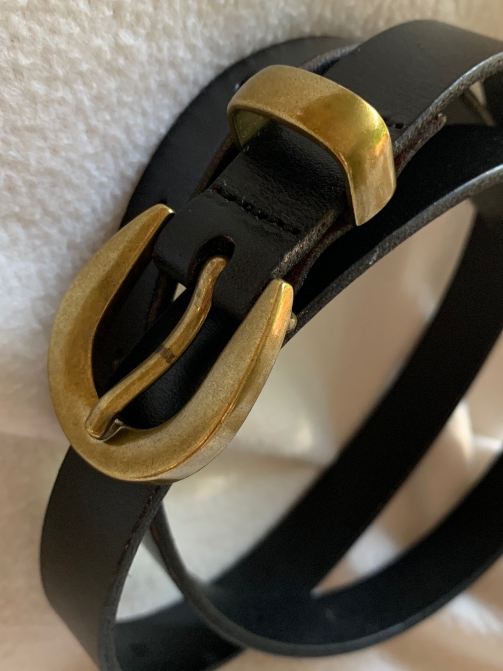 Madewell Black Leather Belt - Picture 2 of 9